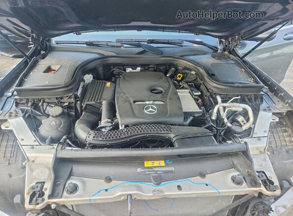 WDC0G4KB2JV092289 2018 MERCEDES-BENZ GLC-CLASS Gray Widok komory silnika