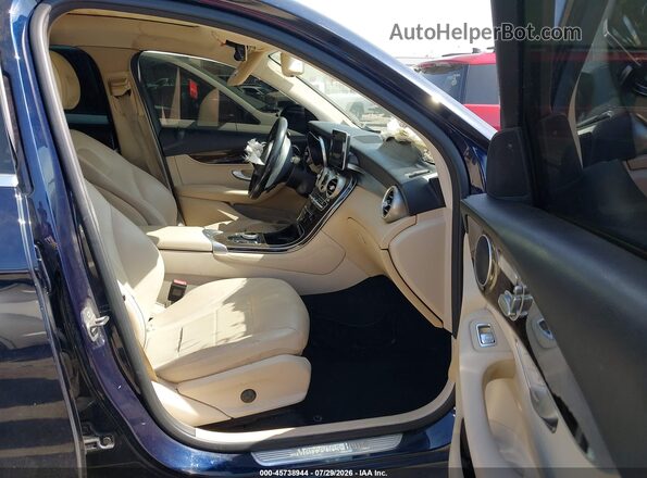 WDC0G4KB2KF563255 2019 MERCEDES-BENZ GLC 300 Blue წინა სალონის ხედი