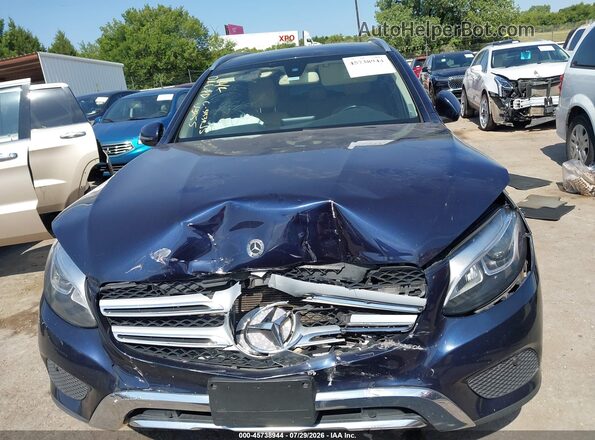 WDC0G4KB2KF563255 2019 MERCEDES-BENZ GLC 300 Blue ხელსაწყოთა პანელის ხედი