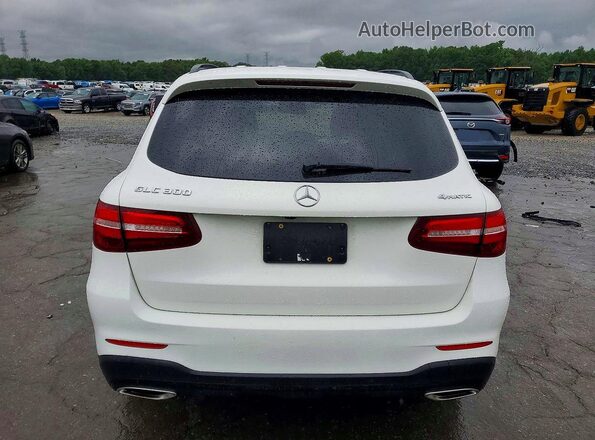 WDC0G4KB2KV117550 2019 MERCEDES-BENZ GLC-CLASS White Вид ззаду