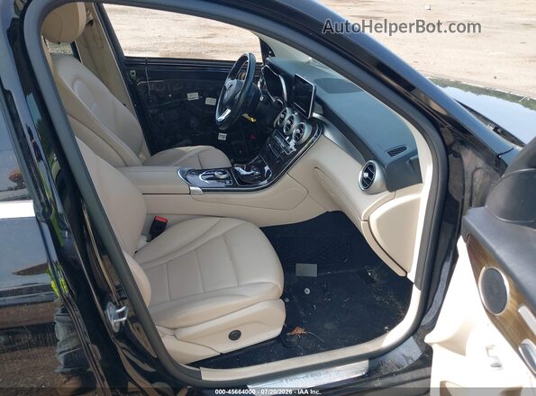 WDC0G4KB2KV128922 2019 MERCEDES-BENZ GLC 300 Black Widok wnętrza z przodu