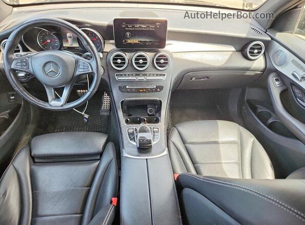 WDC0G4KB2KV132680 2019 MERCEDES-BENZ GLC-CLASS Black წინა პანელის ხედი