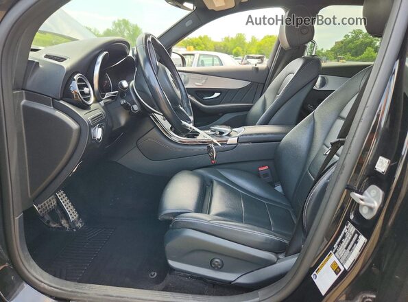 WDC0G4KB2KV132680 2019 MERCEDES-BENZ GLC-CLASS Black წინა სალონის ხედი