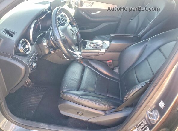 WDC0G4KB2KV146465 2019 MERCEDES-BENZ GLC-CLASS Gray Вид салону спереду