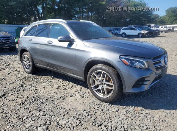 WDC0G4KB2KV146465 2019 MERCEDES-BENZ GLC-CLASS Gray Передня права чверть