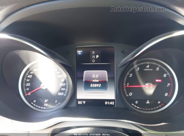 WDC0G4KB2KV173729 2019 MERCEDES-BENZ GLC 300 White უკანა სავარძლების ხედი