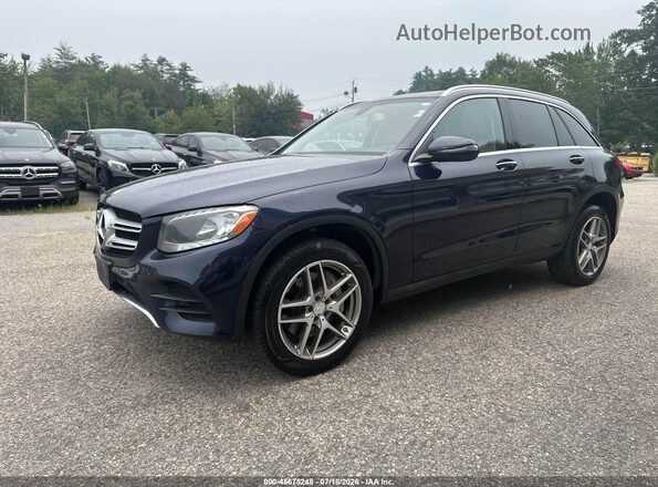 WDC0G4KB3GF014235 2016 MERCEDES-BENZ GLC-CLASS Blue Передня ліва чверть