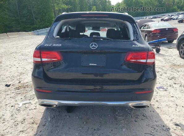 WDC0G4KB3GF017619 2016 MERCEDES-BENZ GLC-CLASS Black უკანა ხედი