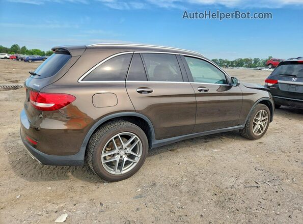 WDC0G4KB3GF070322 2016 MERCEDES-BENZ GLC-CLASS Brown Trasero derecho