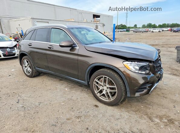 WDC0G4KB3GF070322 2016 MERCEDES-BENZ GLC-CLASS Brown Delantero derecho