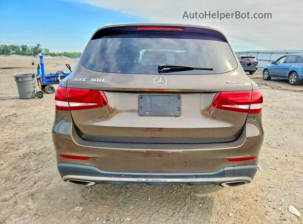 WDC0G4KB3GF070322 2016 MERCEDES-BENZ GLC-CLASS Brown Vista trasera