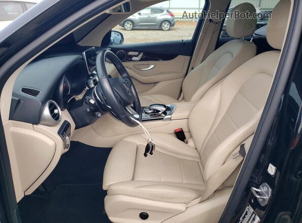 WDC0G4KB3GF077271 2016 MERCEDES-BENZ GLC-CLASS Black წინა სალონის ხედი