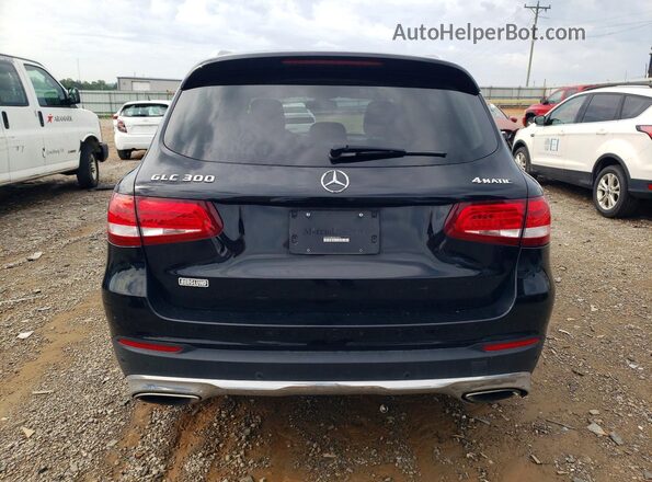 WDC0G4KB3GF077271 2016 MERCEDES-BENZ GLC-CLASS Black უკანა ხედი