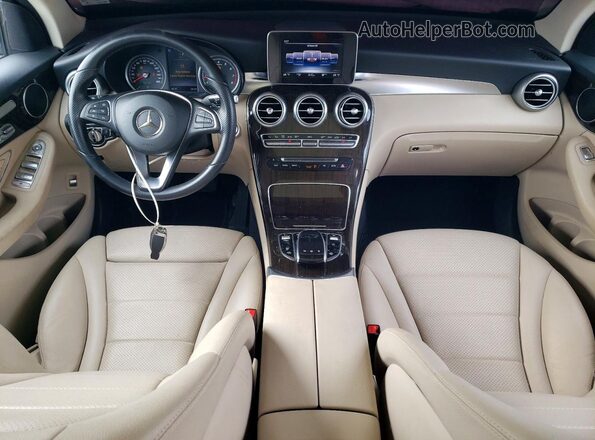 WDC0G4KB3GF077271 2016 MERCEDES-BENZ GLC-CLASS Black წინა პანელის ხედი