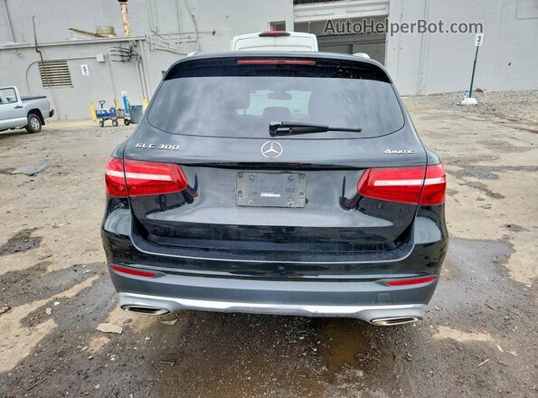 WDC0G4KB3JV080278 2018 MERCEDES-BENZ GLC-CLASS Black Rear view