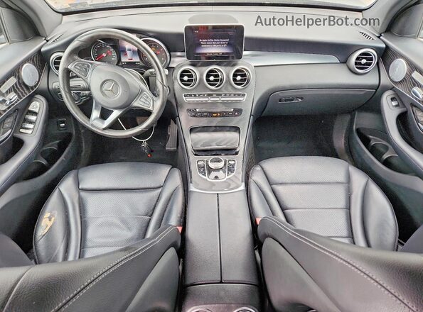 WDC0G4KB3JV080278 2018 MERCEDES-BENZ GLC-CLASS Black Dashboard view