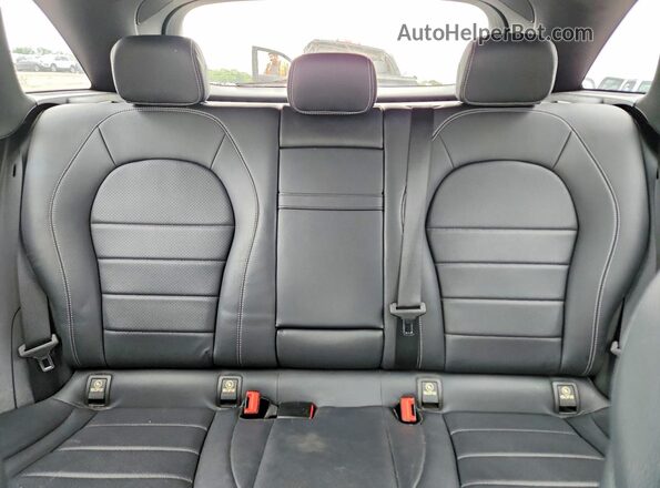WDC0G4KB3JV080278 2018 MERCEDES-BENZ GLC-CLASS Black Rear seats view