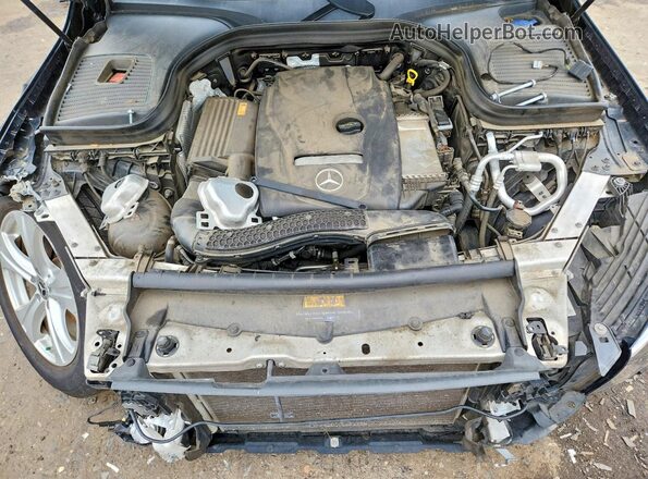 WDC0G4KB3JV080278 2018 MERCEDES-BENZ GLC-CLASS Black Engine compartment view