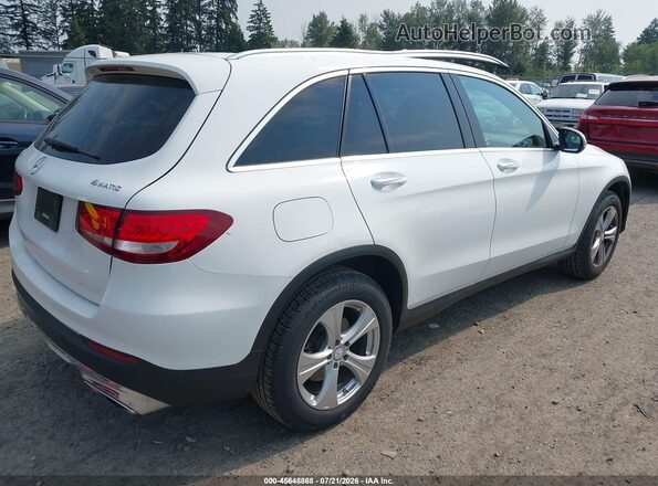 WDC0G4KB4GF099053 2016 MERCEDES-BENZ GLC 300 White Trasero derecho
