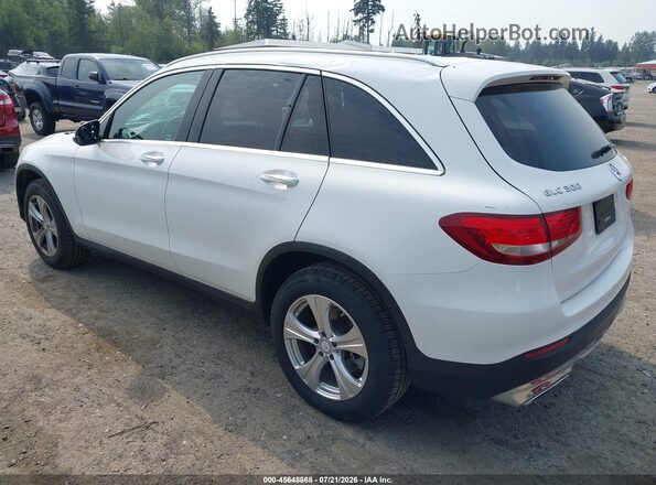 WDC0G4KB4GF099053 2016 MERCEDES-BENZ GLC 300 White Trasero izquierdo