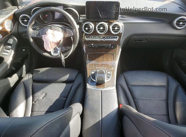WDC0G4KB4HF121800 2017 MERCEDES-BENZ GLC-CLASS Gray წინა პანელის ხედი