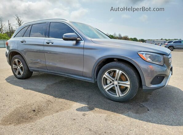 WDC0G4KB4HF156854 2017 MERCEDES-BENZ GLC-CLASS Gray Front right