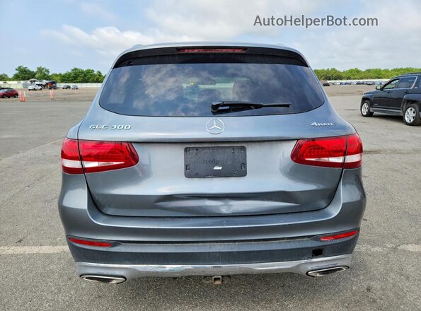 WDC0G4KB4HF156854 2017 MERCEDES-BENZ GLC-CLASS Gray Rear view