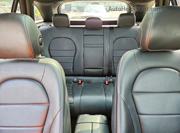 WDC0G4KB4HF156854 2017 MERCEDES-BENZ GLC-CLASS Gray Rear seats view