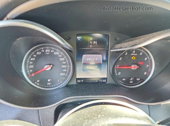 WDC0G4KB4HF161181 2017 MERCEDES-BENZ GLC-CLASS Black Սարքավորումների վահանակի տեսք