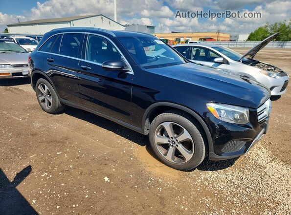 WDC0G4KB4HF225221 2017 MERCEDES-BENZ GLC-CLASS Черный Передняя правая четверть