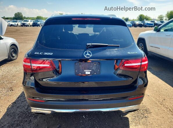 WDC0G4KB4HF225221 2017 MERCEDES-BENZ GLC-CLASS Черный Вид сзади