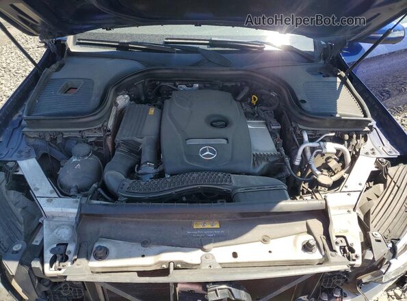 WDC0G4KB4JV072125 2018 MERCEDES-BENZ GLC-CLASS Blue Вид підкапотного простору