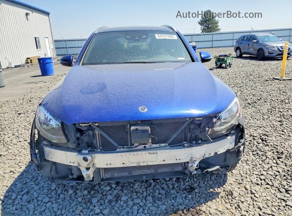 WDC0G4KB4JV072125 2018 MERCEDES-BENZ GLC-CLASS Blue Вид спереду