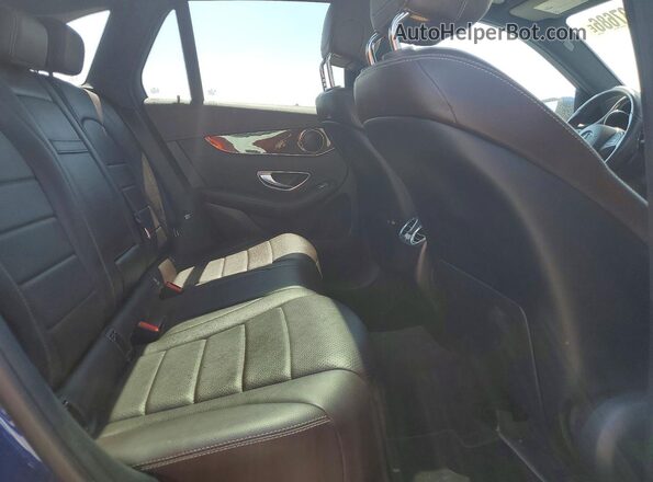 WDC0G4KB4JV072125 2018 MERCEDES-BENZ GLC-CLASS Blue Вид задньої частини салону
