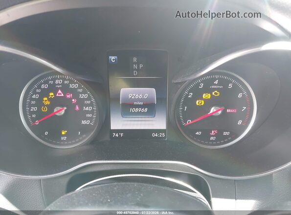 WDC0G4KB5GF100226 2016 MERCEDES-BENZ GLC 300 Черный Вид задних сидений
