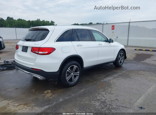 WDC0G4KB5HF122387 2017 MERCEDES-BENZ GLC 300 White Задня права чверть