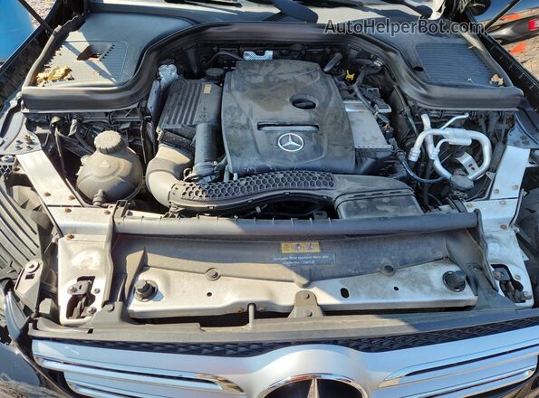 WDC0G4KB5HF160122 2017 MERCEDES-BENZ GLC-CLASS Black Vista del compartimento del motor