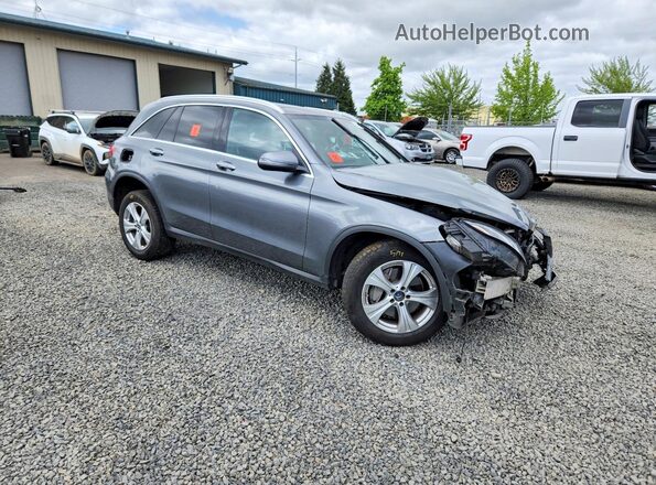 WDC0G4KB5JV015366 2018 MERCEDES-BENZ GLC-CLASS Gray Передня права чверть