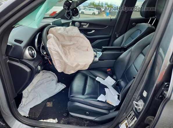 WDC0G4KB5JV015366 2018 MERCEDES-BENZ GLC-CLASS Gray Вид салону спереду