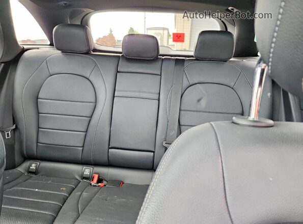 WDC0G4KB5JV015366 2018 MERCEDES-BENZ GLC-CLASS Gray Вид задніх сидінь