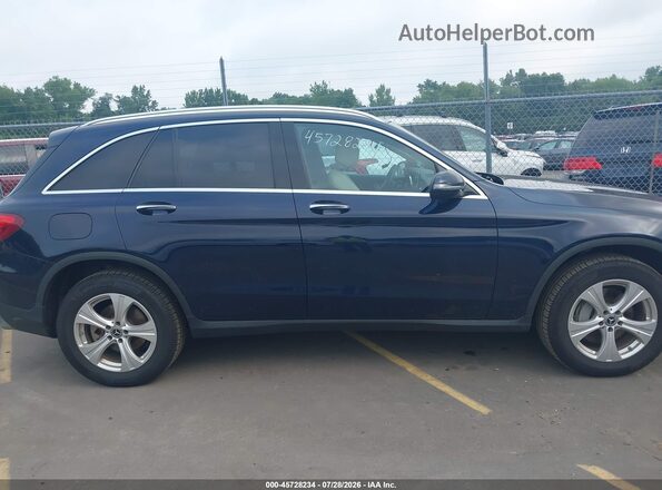 WDC0G4KB5JV067306 2018 MERCEDES-BENZ GLC 300 Синий Панорамный вид салона 360°