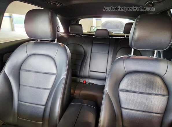 WDC0G4KB5KV178164 2019 MERCEDES-BENZ GLC-CLASS Black Widok tylnych siedzeń