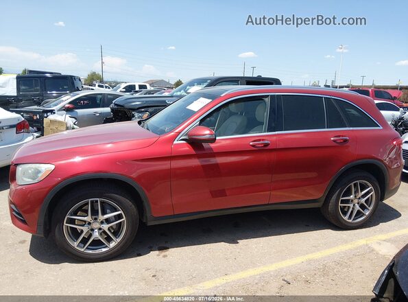 WDC0G4KB6GF017209 2016 MERCEDES-BENZ GLC 300 Красный Панорамный вид салона 360°