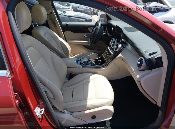 WDC0G4KB6GF017209 2016 MERCEDES-BENZ GLC 300 Красный Вид салона спереди