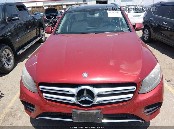 WDC0G4KB6GF017209 2016 MERCEDES-BENZ GLC 300 Красный Вид щитка приборов