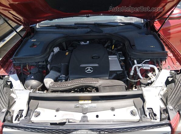 WDC0G4KB6GF017209 2016 MERCEDES-BENZ GLC 300 Красный Вид сзади