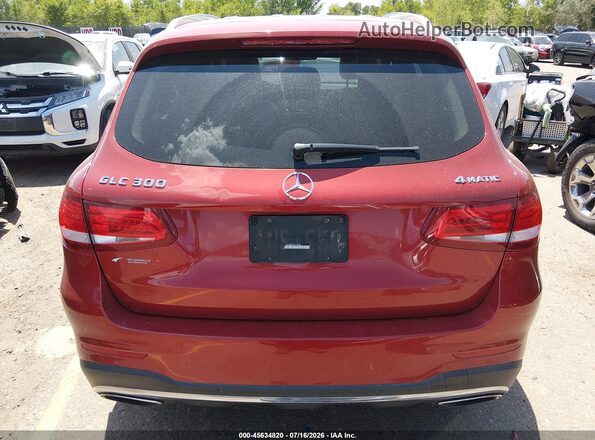 WDC0G4KB6GF017209 2016 MERCEDES-BENZ GLC 300 Красный 