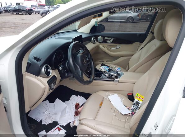 WDC0G4KB6GF031949 2016 MERCEDES-BENZ GLC 300 White Front interior view