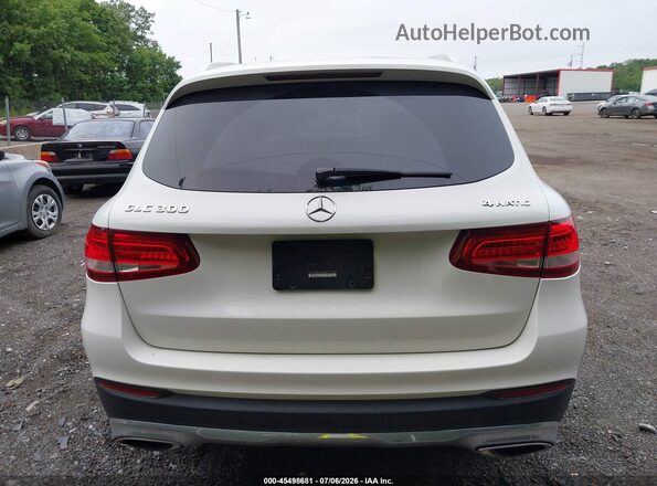 WDC0G4KB6GF031949 2016 MERCEDES-BENZ GLC 300 White 