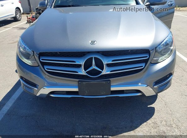 WDC0G4KB6HV011661 2017 MERCEDES-BENZ GLC 300 Серый Вид спереди